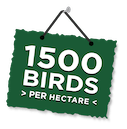 D3 birds per hectare
