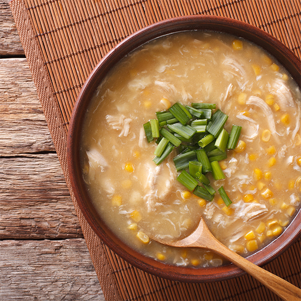 chinese style - chicken sweetcorn soup