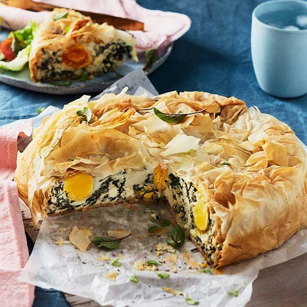 Egg and Spinach Pie