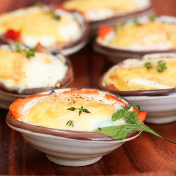 Breakfast Gratin Egg Cups